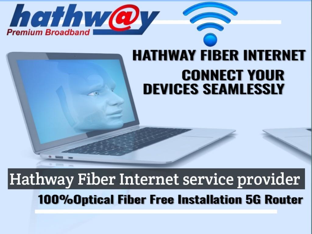 HATHWAY FIBER INTERNET SERVICE PROVIDER Wifi Connection in New Delhi - Image 1