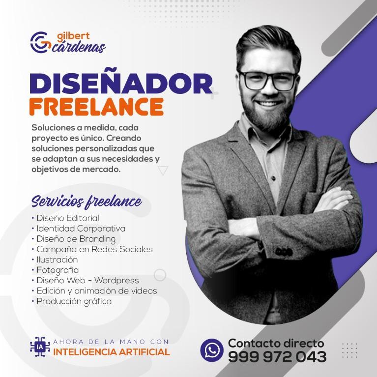 DISEÑADOR GRÁFICO FREELANCE en el Callao - Imagen 1
