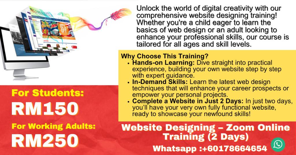 Website Design Training in Kuala Lumpur - Image 1