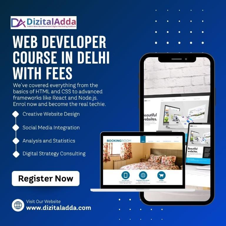 Web Developer Course in Delhi with Fees & Certification in India - Image 1