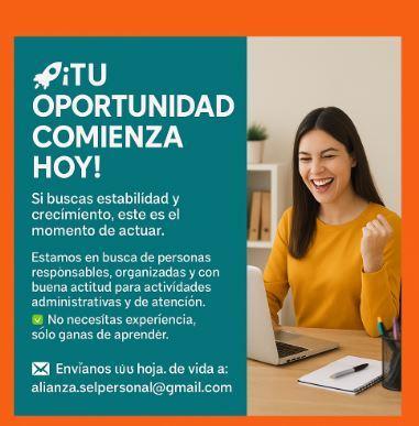 ¡NECESITAMOS GENTE COMO TÚ! en Envigado - Imagen 1