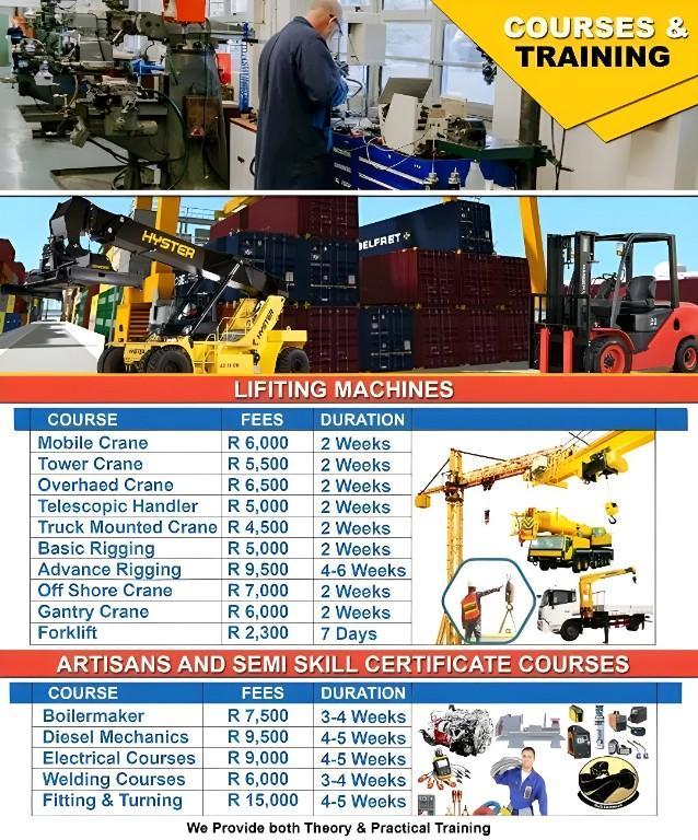 Forklift,TLB,Excavator,Drill Rig Course Training in Rustenburg in Rustenburg - Image 3