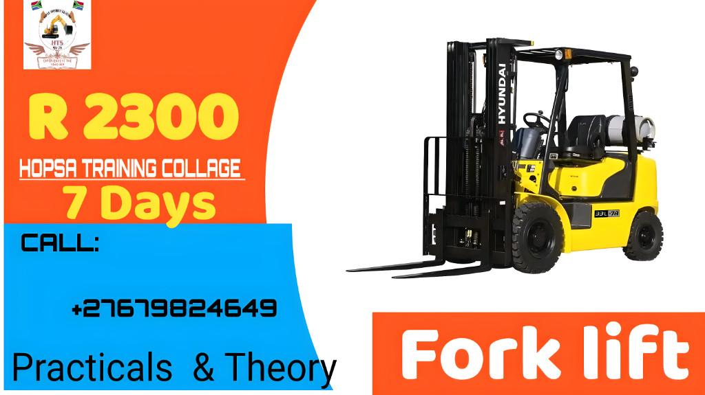 Forklift,TLB,Excavator,Drill Rig Course Training in Rustenburg in Rustenburg - Image 6