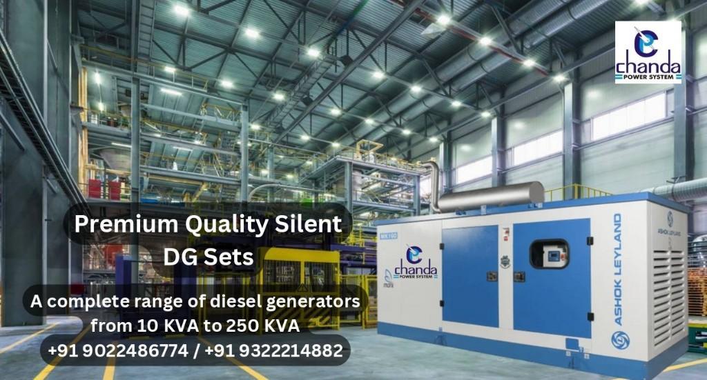 Reliable Generator Rental Services by Chanda Power System in India - Image 1