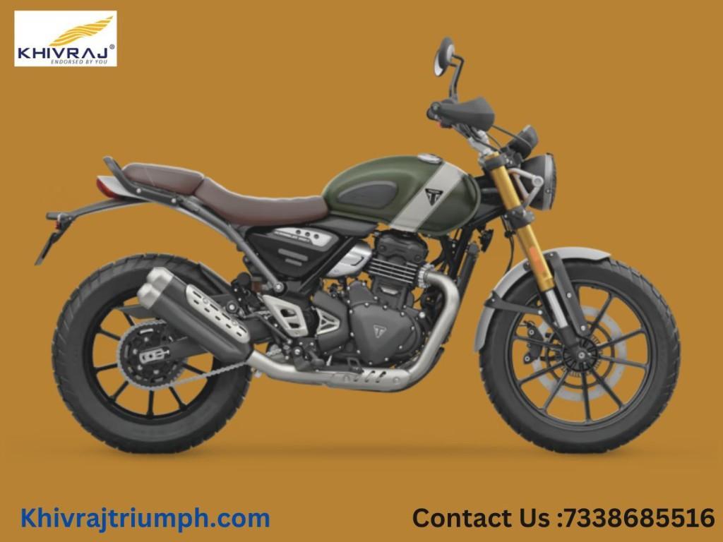 Triumph Scrambler 400 Adventure-Ready & Versatile in BTM Layout - Image 1