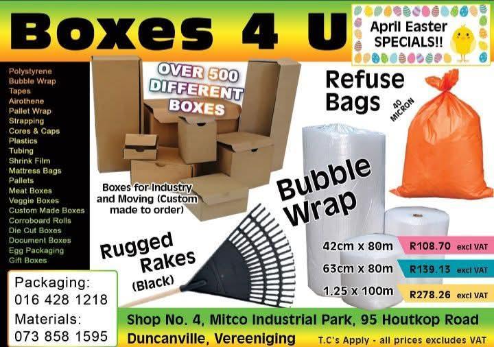Boxes 4 U - Selling in Vereeniging - Image 1