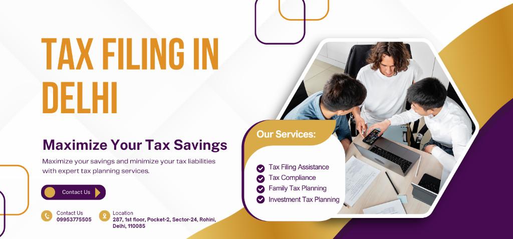Tax Filling In Delhi | Income Tax Return Filing in India - Image 1