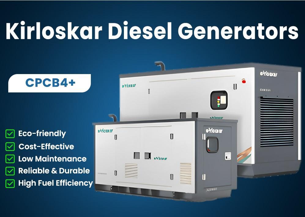 Reliable Power Solution With Kirloskar Diesel Generators in India - Image 2
