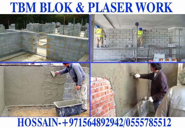 Block wall Fixing work Contractor ajman sharjah dubai in Ajman - Image 4