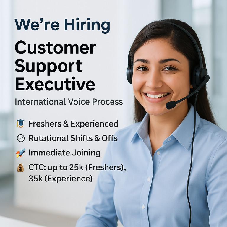 Customer support executive in Kasturba Road - Image 1