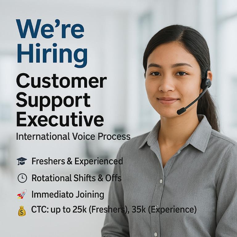 Customer support executive in Kasturba Road - Image 2