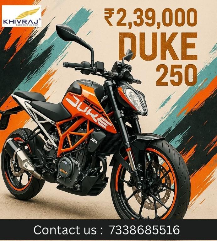 KTM Duke 250 Balanced Power & Precision Riding in BTM Layout - Image 1