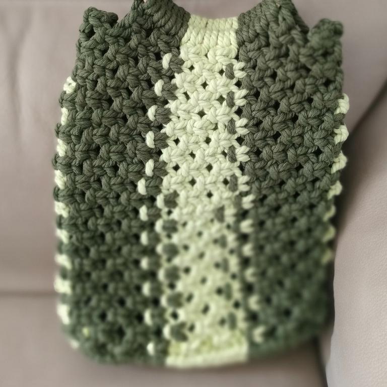 Hand made macrame bag in Singapore - Image 1