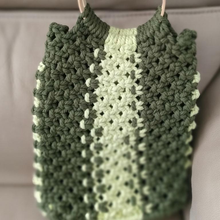 Hand made macrame bag in Singapore - Image 3