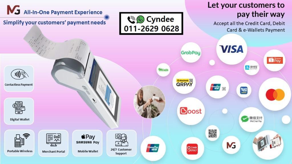 Make Payments a Breeze All-In-One Wireless Payment Terminals in Setapak - Image 1