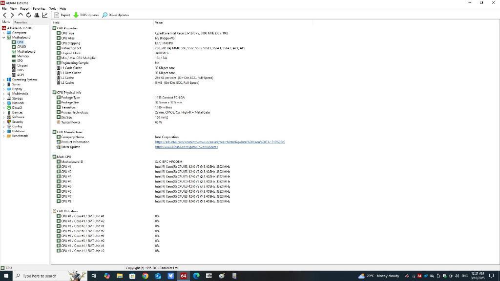 Intel® Xeon® E3-1240v2 CPU Processor / LGA1155 / 4 Core 8 Thread in Kampong Selayang - Image 6