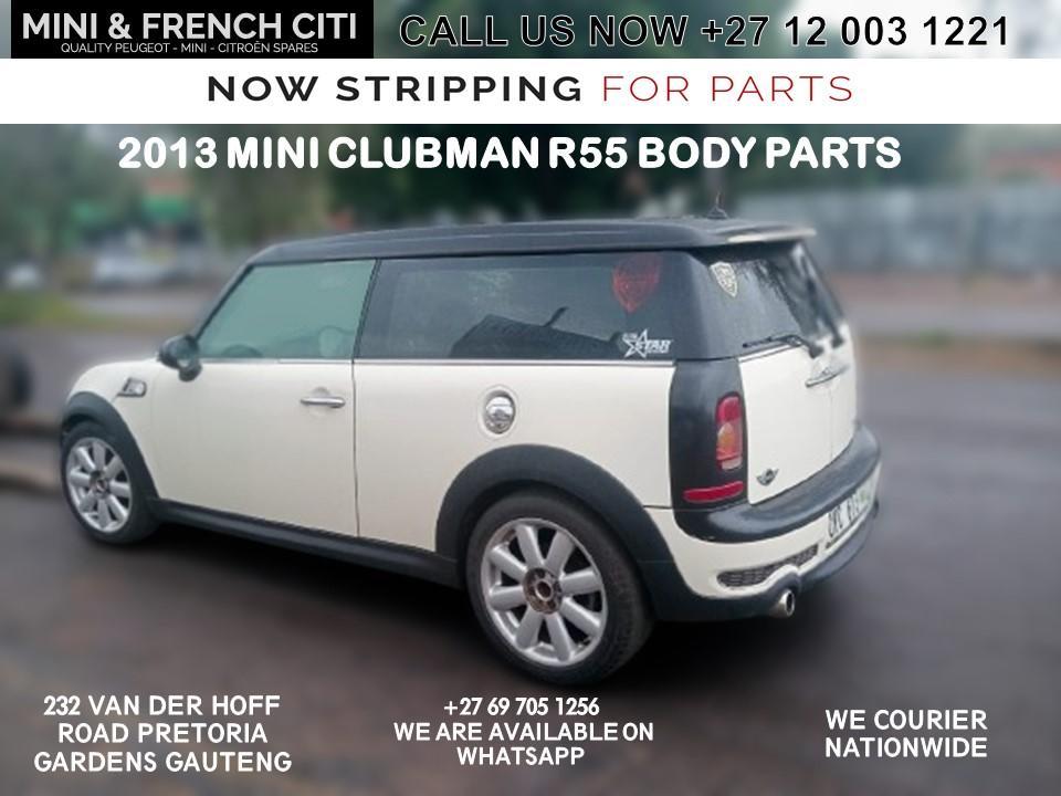 BODY PARTS AVAILABLE FOR MINI CLUBMAN R55 2013 in South Africa - Image 1