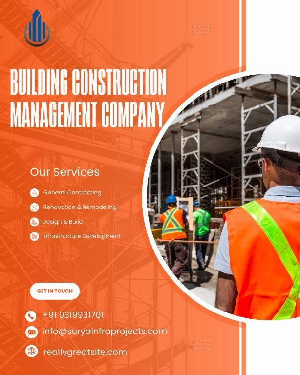 Building Construction Management Company in Gurgaon - Image 1