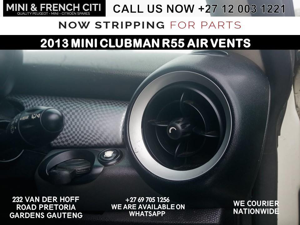 2013 MINI CLUBMAN R55 AIR VENTS FOR SALE in South Africa - Image 1