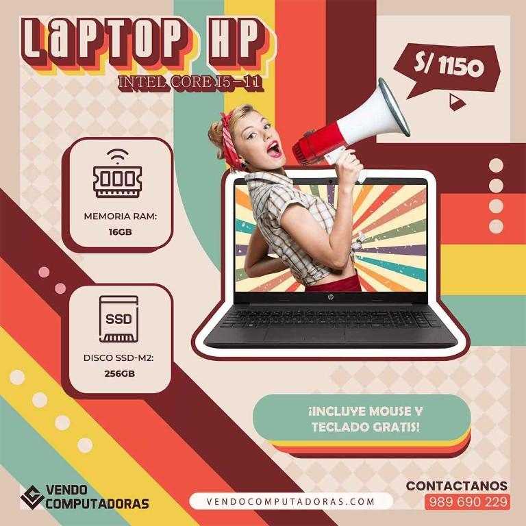 ¡LAPTOP HP EN OFERTA IMPERDIBLE! en Lima - Imagen 1
