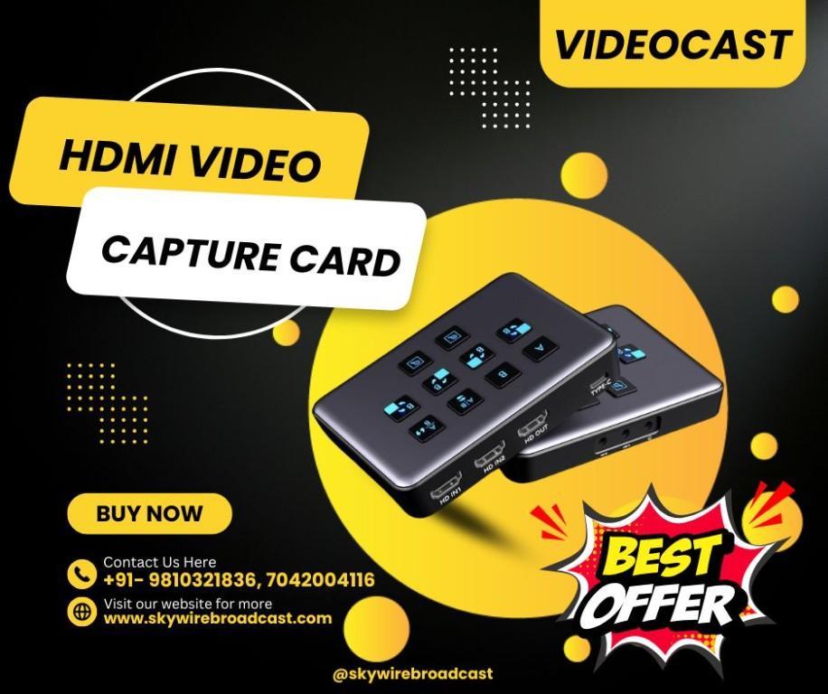 HDMI Input Video Capture Cards for High-Quality Streaming in Noida - Image 1