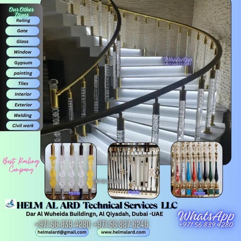 Stair Railing, Staircase, Modern Staircase, in Ajman - Image 2