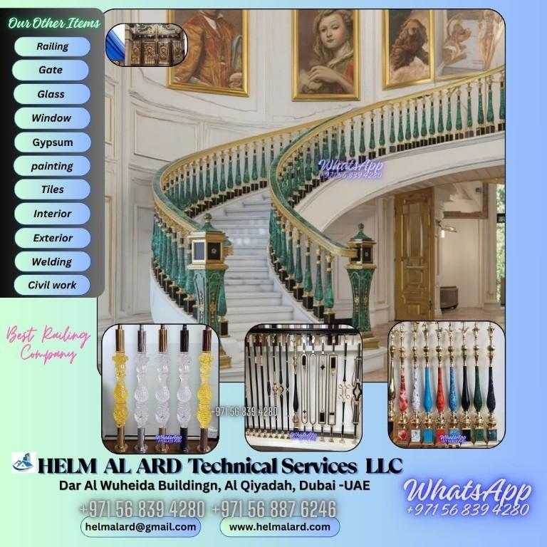 Stair Railing, Staircase, Modern Staircase, in Ajman - Image 4