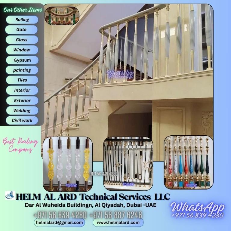 Stair Railing, Staircase, Modern Staircase, in Ajman - Image 6