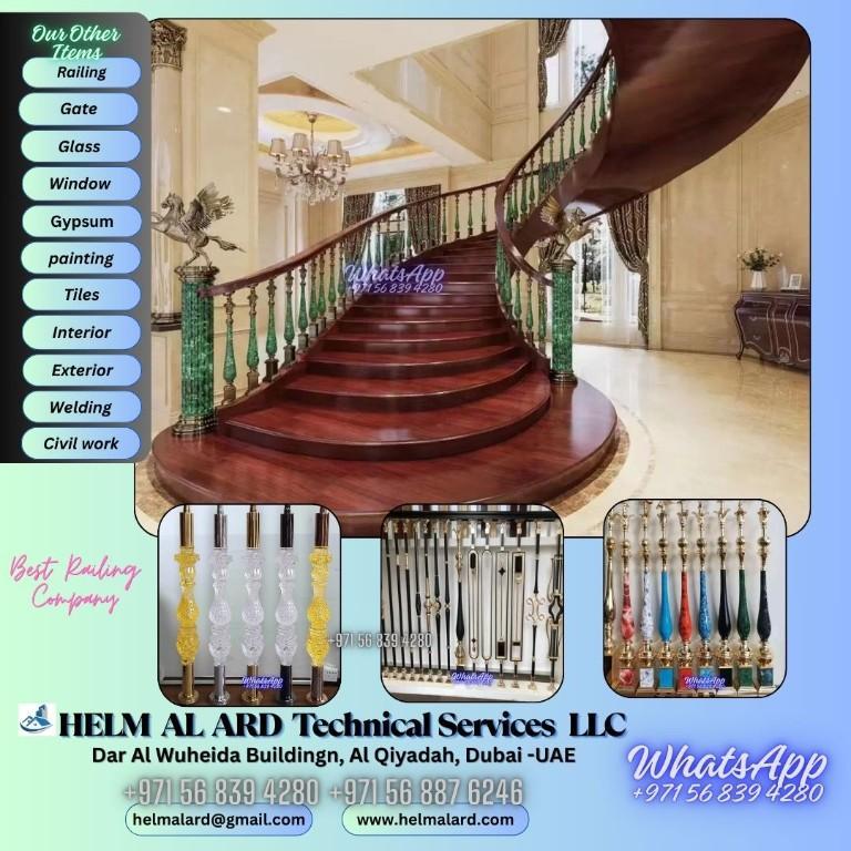 Stair Railing, Staircase, Modern Staircase, in Ajman - Image 8