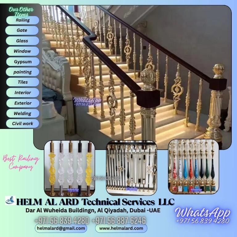 Stair Railing, Staircase, Modern Staircase, in Ajman - Image 9