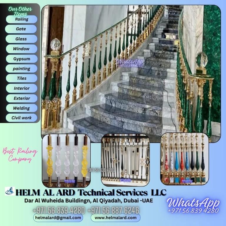 Stair Railing, Staircase, Modern Staircase, in Ajman - Image 13