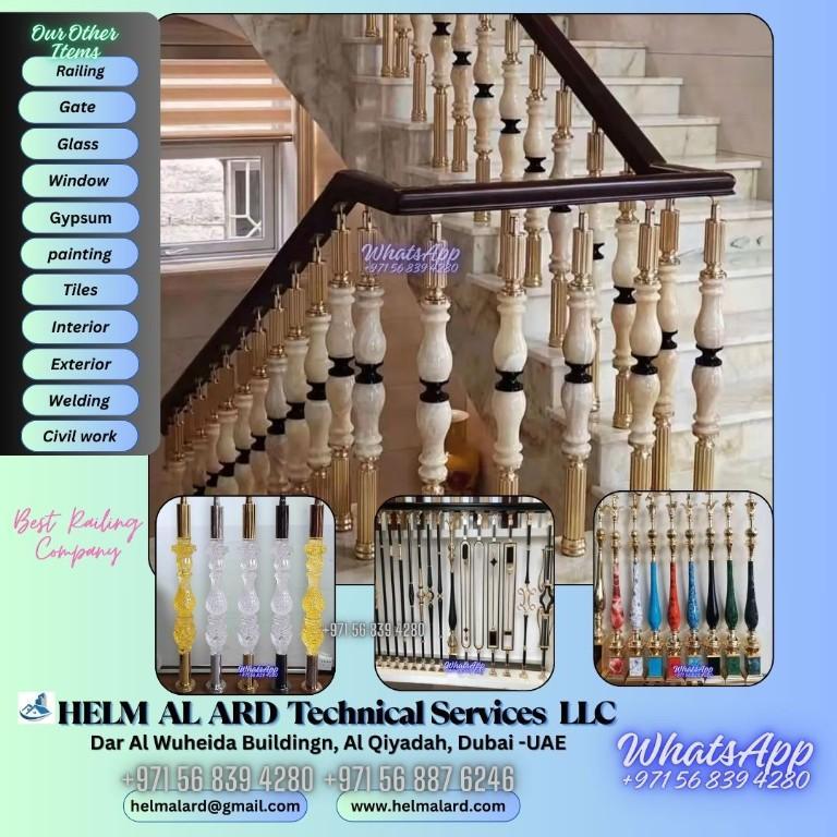 Stair Railing, Staircase, Modern Staircase, in Ajman - Image 14