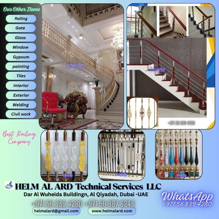 Stair Railing, Staircase, Modern Staircase, in Ajman - Image 15