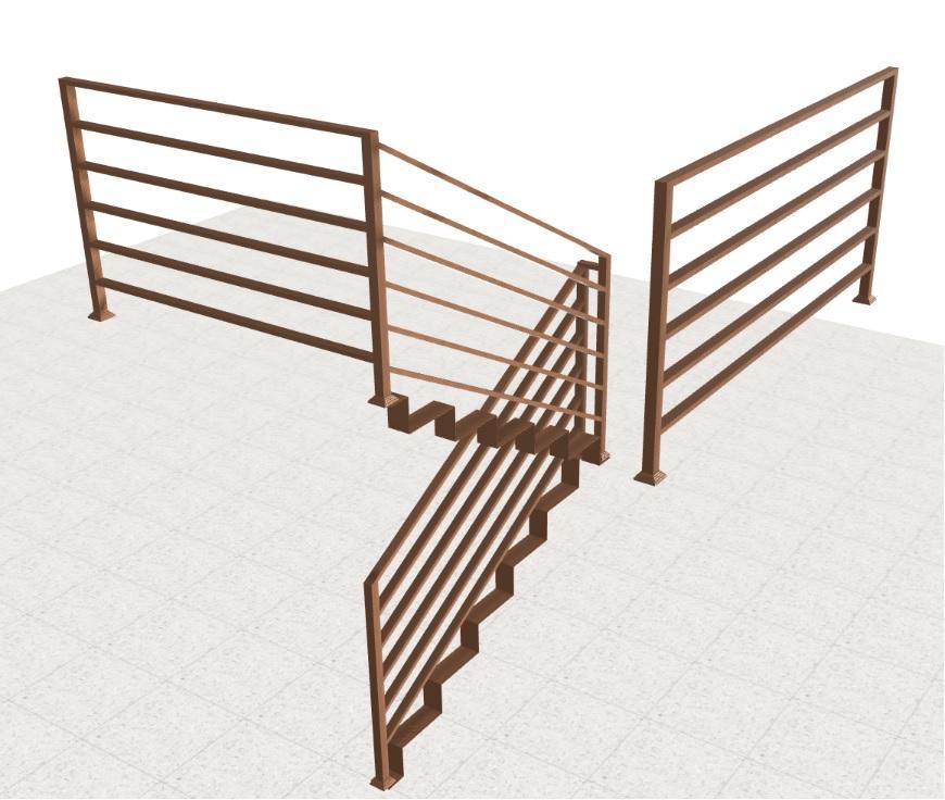 Wrought Iron Railings with 3D Preview – Custom Designs in Canada - Image 2