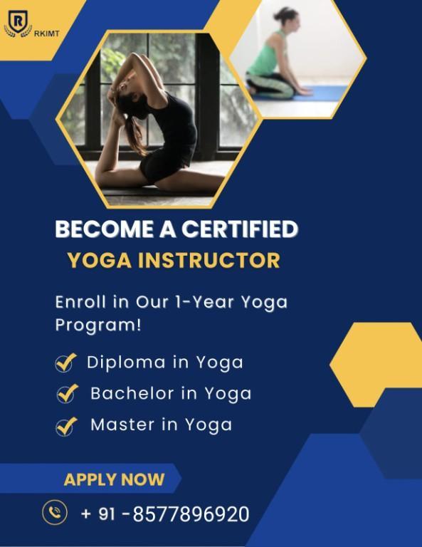 Yoga Course Degree In One Year Admission Open in India - Image 1