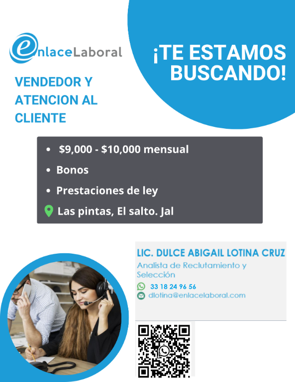-VENTAS DE MOSTRADOR- en Guadalajara (GDL) - Imagen 1