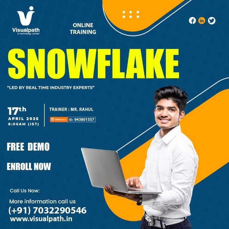 Free Demo Session Snowflake Training Online Course in Alwal - Image 1