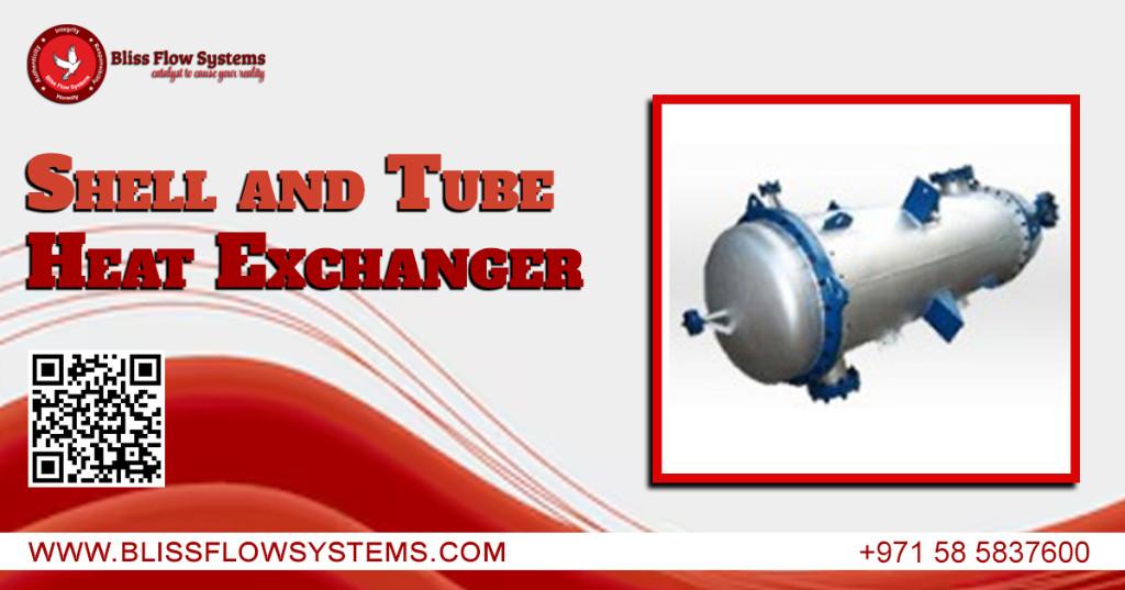 Shell and Tube Heat Exchanger Bliss Flow Systems in India - Image 1