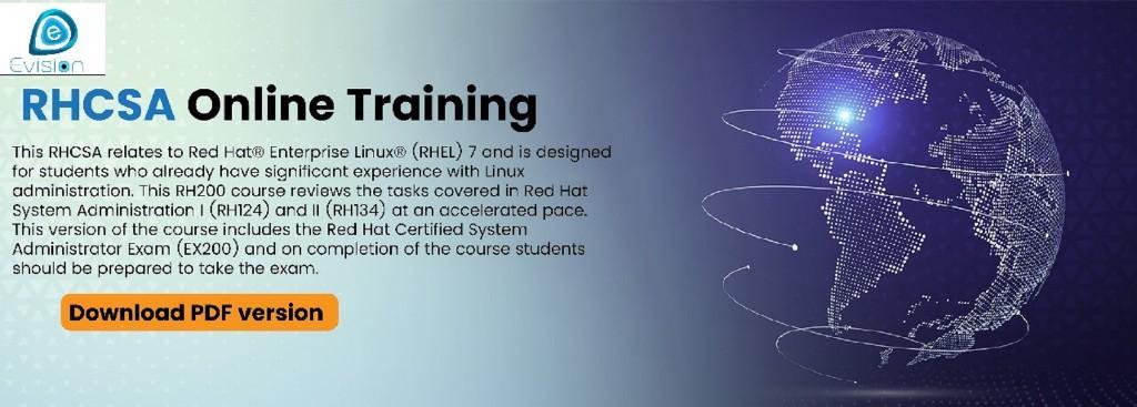 Red Hat Certified System Administrator - RHCSA Online Training in Noida - Image 1