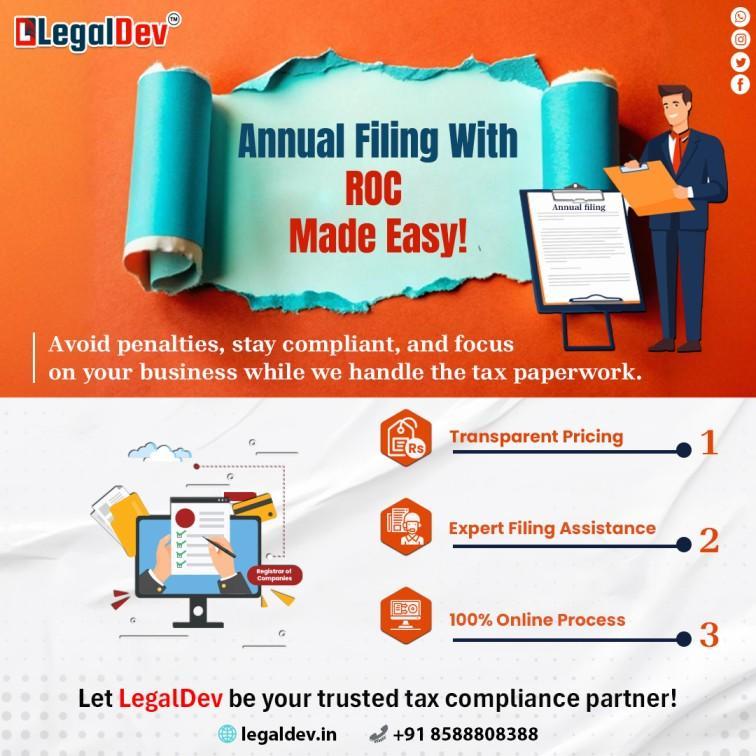 Best Annual ROC Filing for Companies Service in Bareilly - Image 1