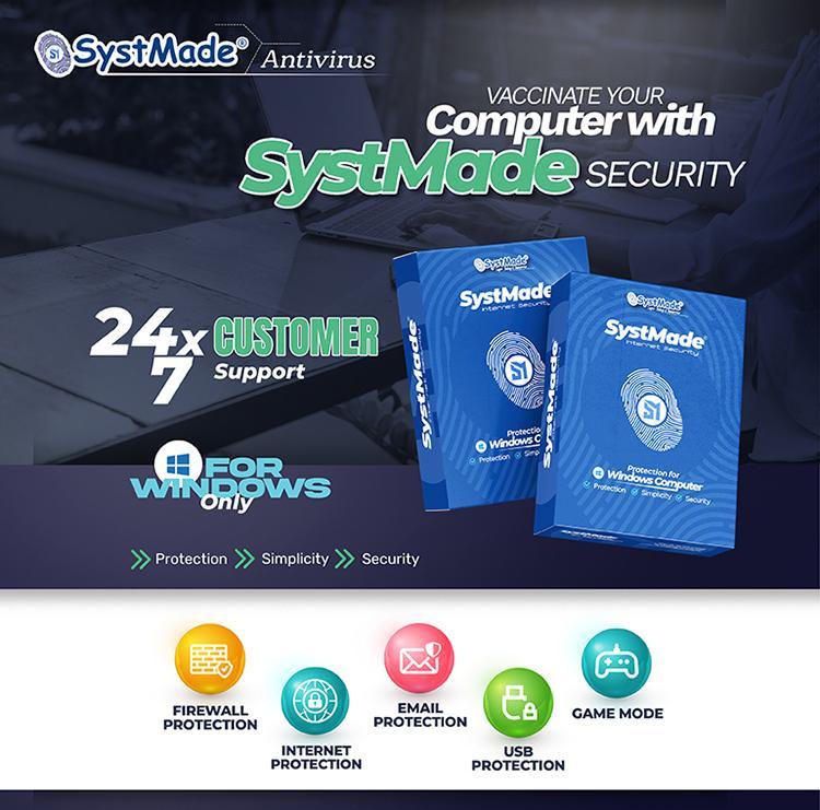 SystMade Antivirus – 1 PC | 1 Year for Windows Computer in India - Image 5