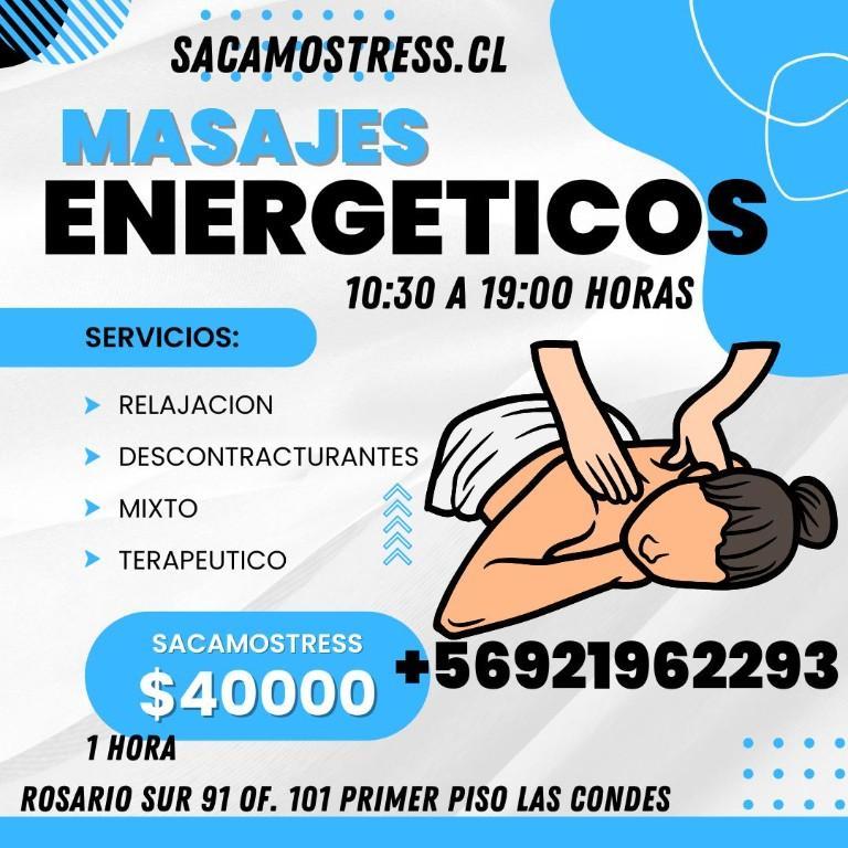 MASSAGES LAS CONDES SACAMOSTRESS MASAJES PROFESIONALES en Santiago de Chile - Imagen 4