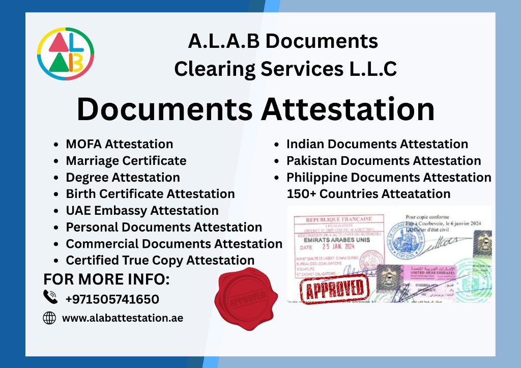Documents Attestation In Dubai in Dubai - Image 1