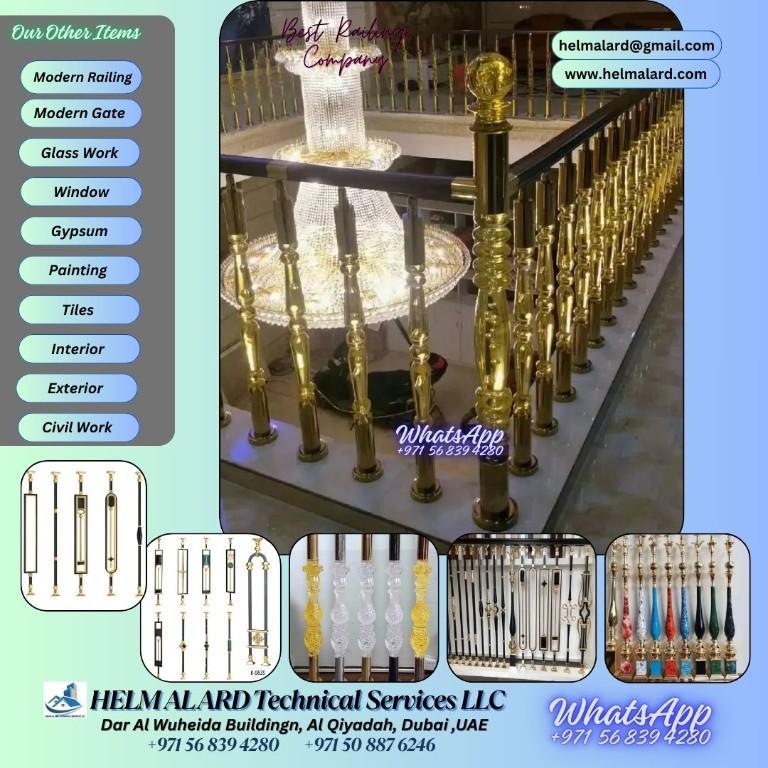 Staircase Railing, Home Railing, Modern Staircase, Ajman UAE, in Ajman - Image 6