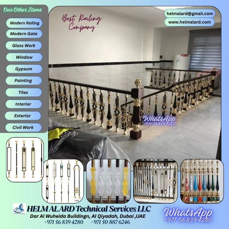 Staircase Railing, Home Railing, Modern Staircase, Ajman UAE, in Ajman - Image 11