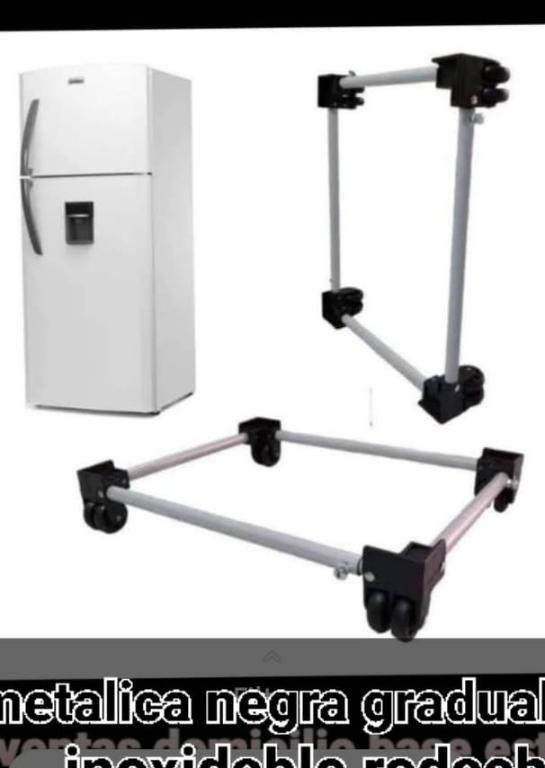 Vendo SOPORTES TV. INSTALADOS BASÉ RUEDAS NEVERA LAVADORA ESTUFA en Santa Marta - Imagen 4