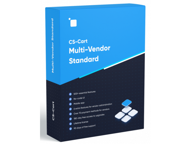 CS-Cart Multi Vendor License Standard Edition Life Time in India - Image 1