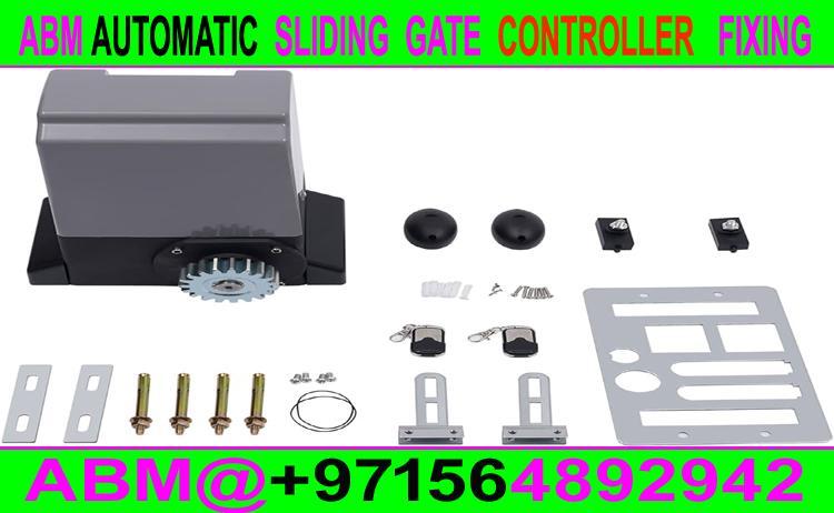 Automatic Sliding Gate controller Machine Fixing Ajman Sharjah in United Arab Emirates - Image 2