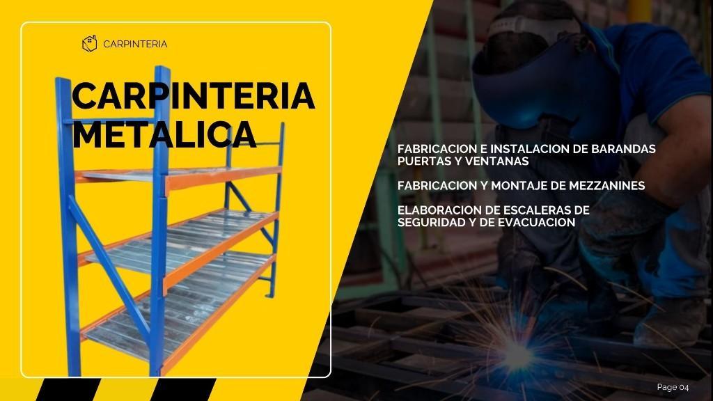 CARPINTERIA METALICA en Bogotá - Imagen 1
