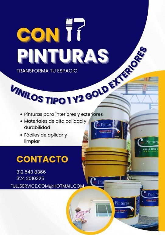 PINTURAS VINILOS en Colombia - Imagen 1